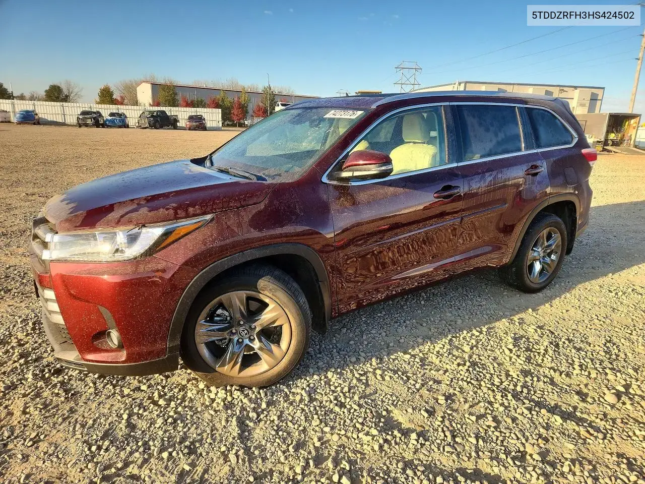 Toyota Highlander Limited Platinum 2017