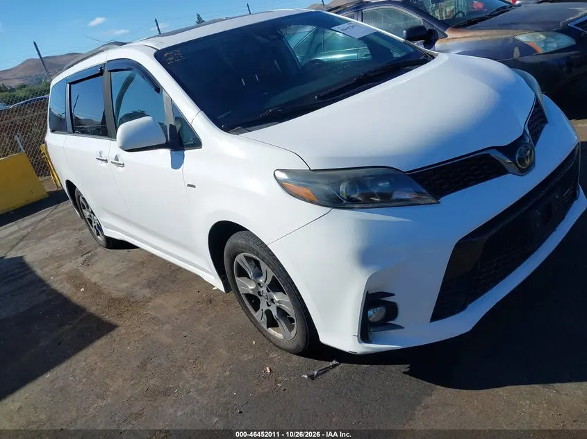 Toyota Sienna Se 7 Passenger 2019