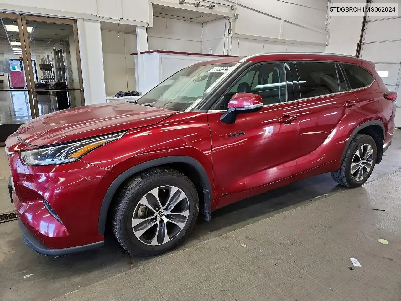 Toyota Highlander Hybrid Xle 2021