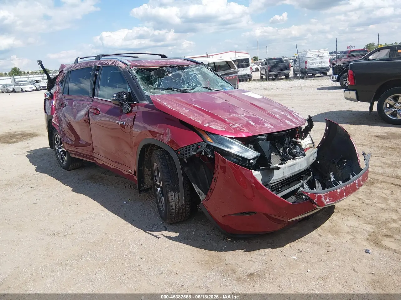 Toyota Highlander Hybrid Xle 2021