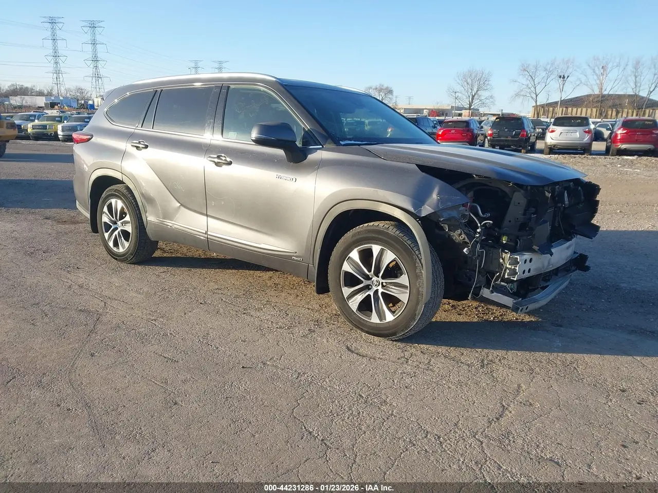 Toyota Highlander Hybrid Xle 2021