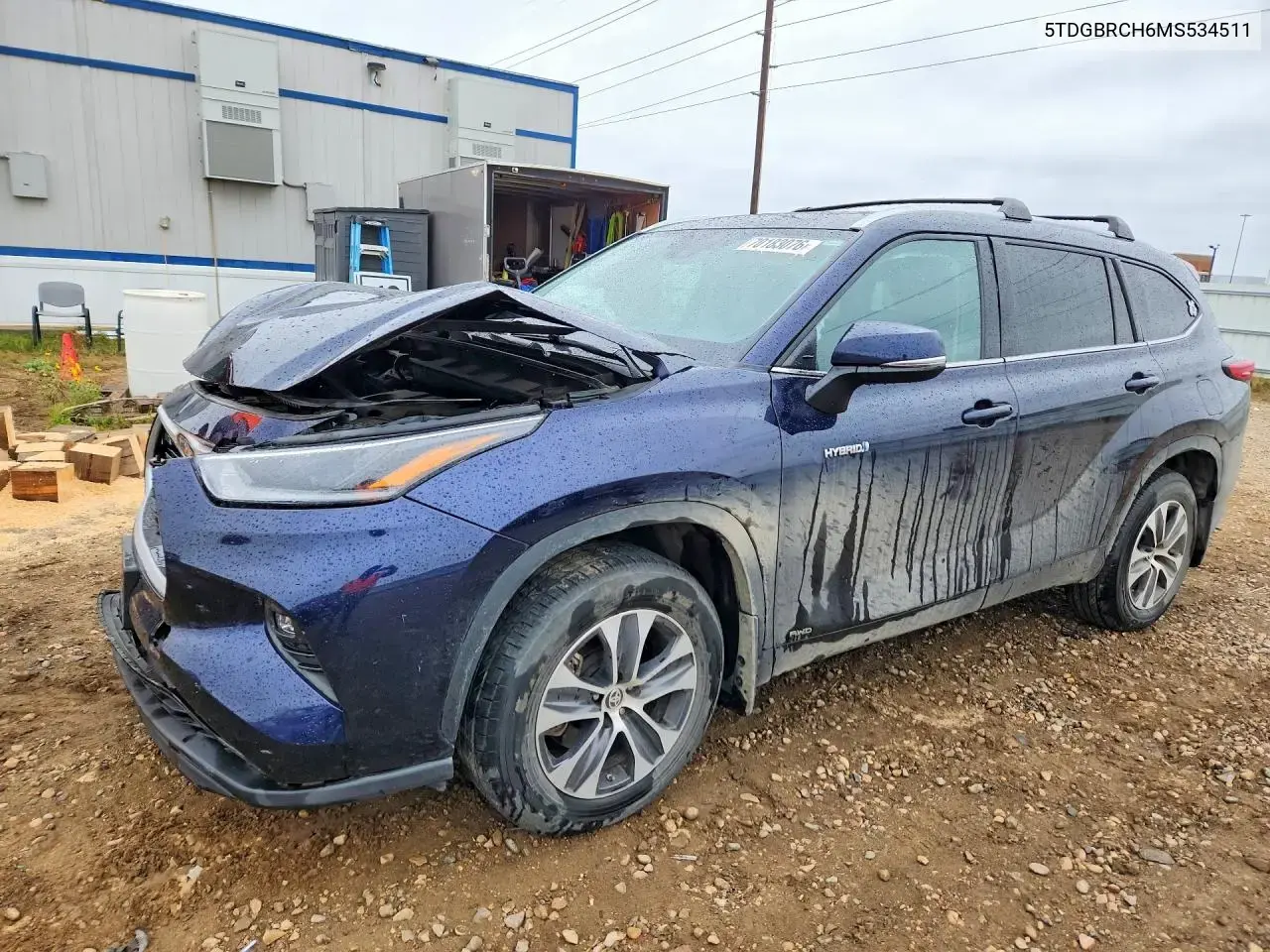 Toyota Highlander Hybrid Xle 2021