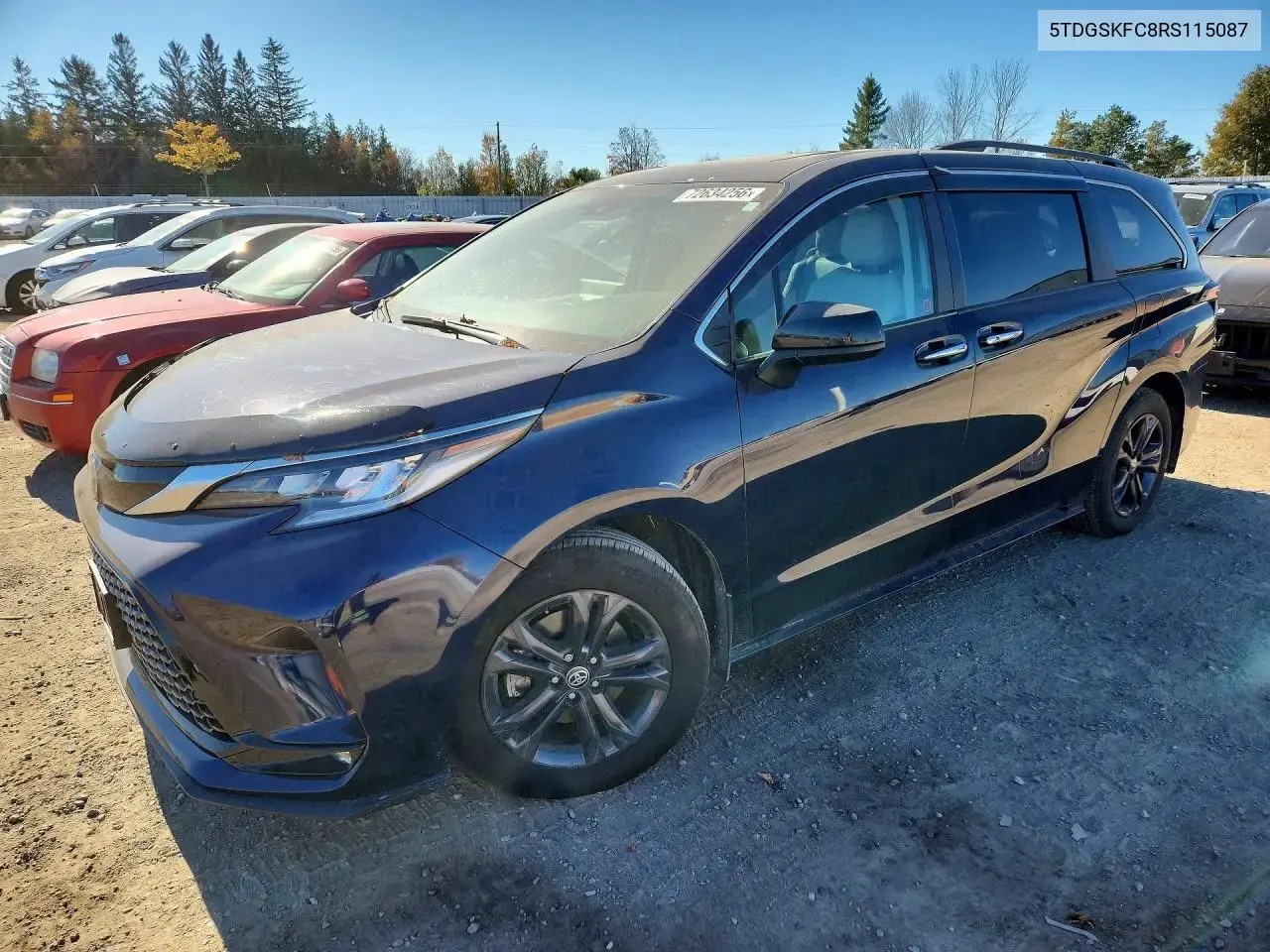 Toyota Sienna Le 2024