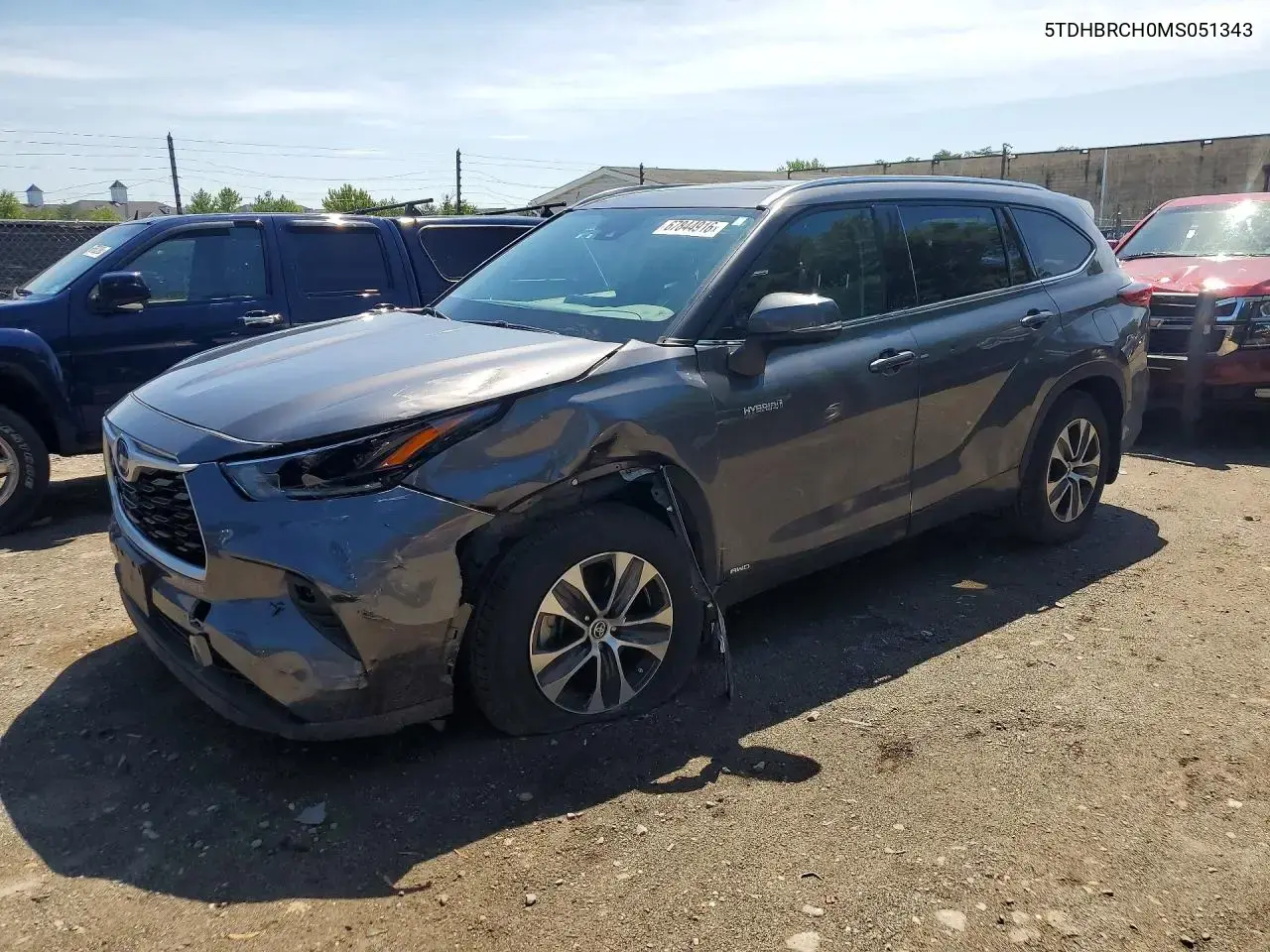 Toyota Highlander Hybrid Xle 2021