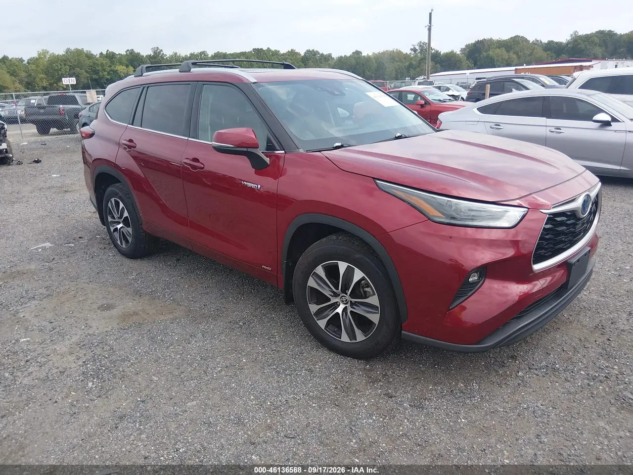 Toyota Highlander Hybrid Xle 2021