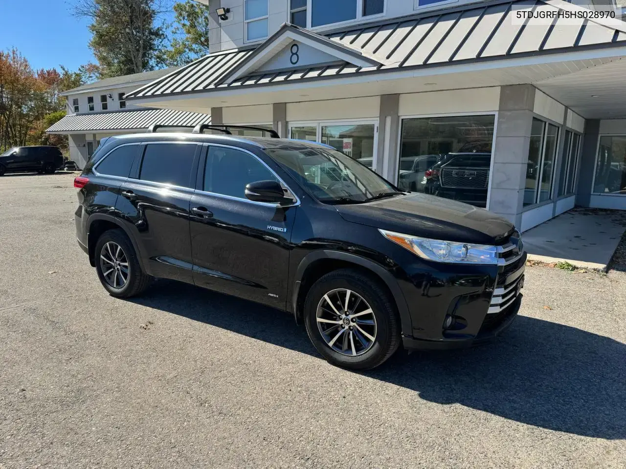 Toyota Highlander Hybrid Xle 2017