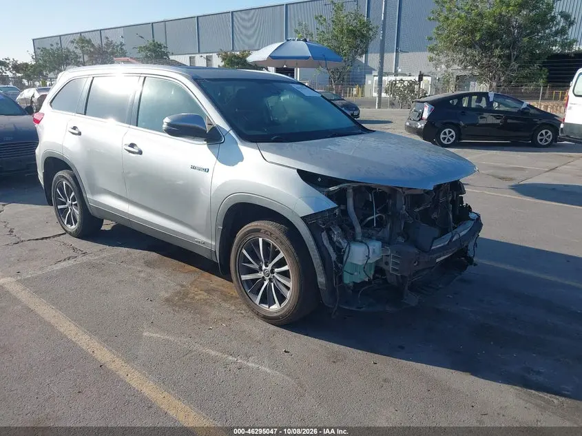 Toyota Highlander Hybrid Xle 2019