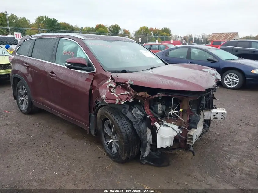 Toyota Highlander Xle V6 2016