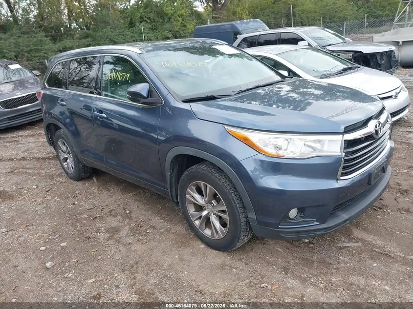 Toyota Highlander Xle V6 2015