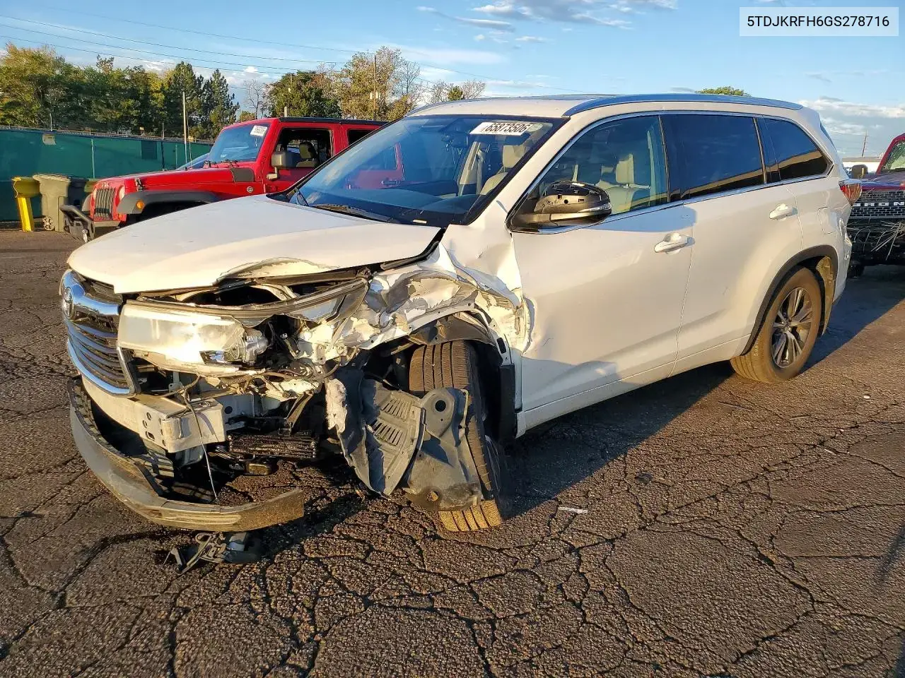 Toyota Highlander Xle 2016