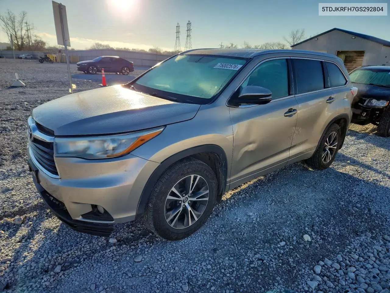 Toyota Highlander Xle 2016