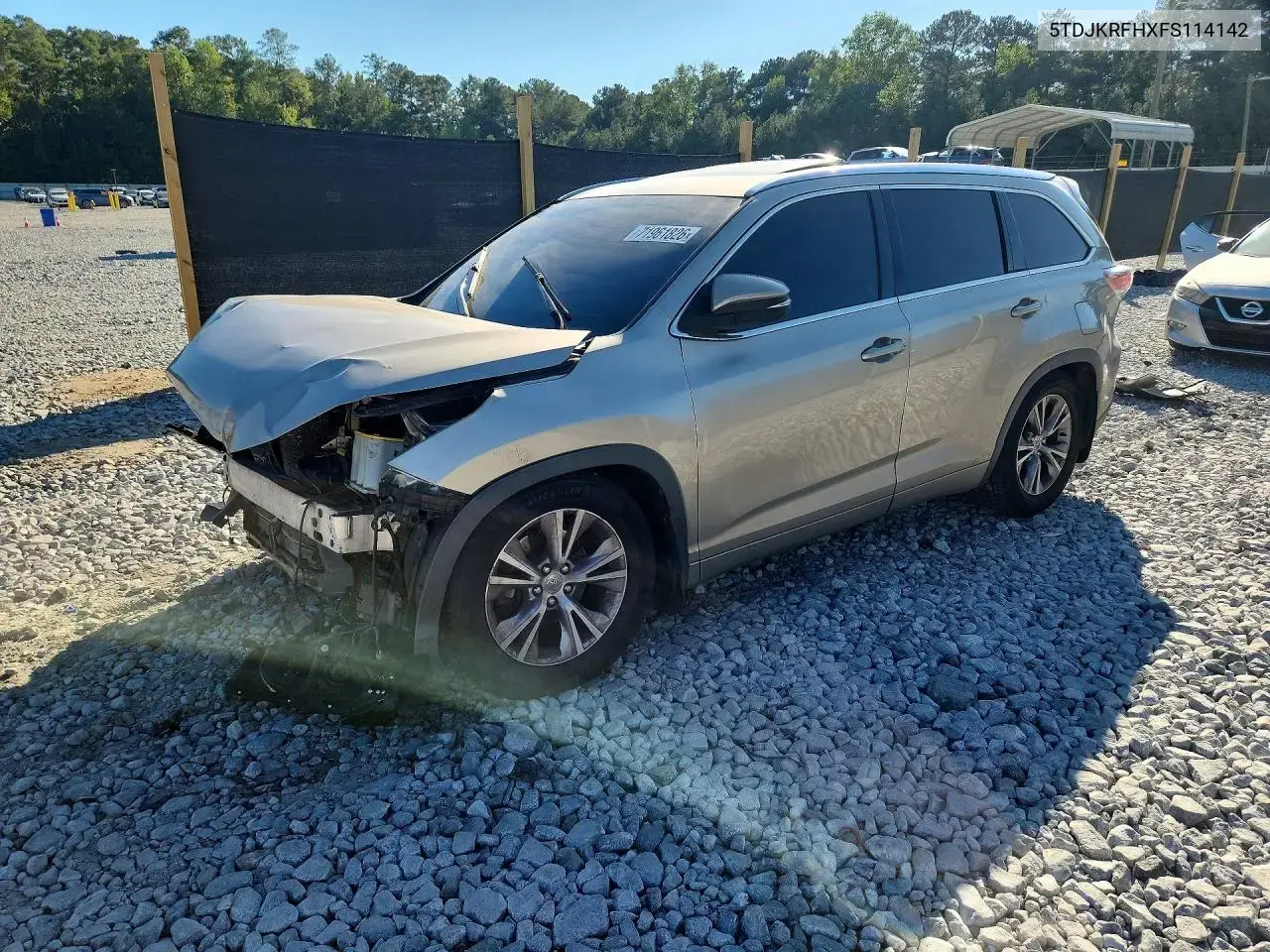 Toyota Highlander Xle 2015