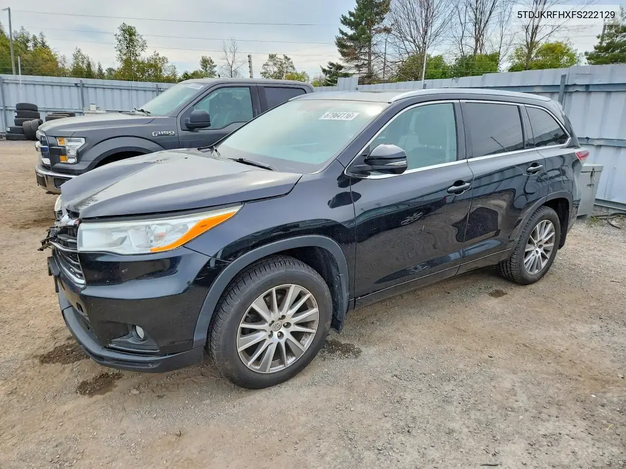 Toyota Highlander Xle 2015