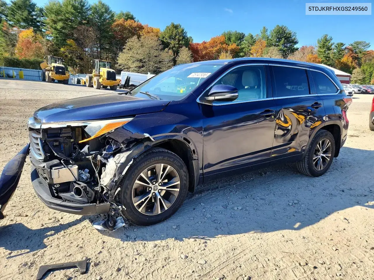 Toyota Highlander Xle 2016