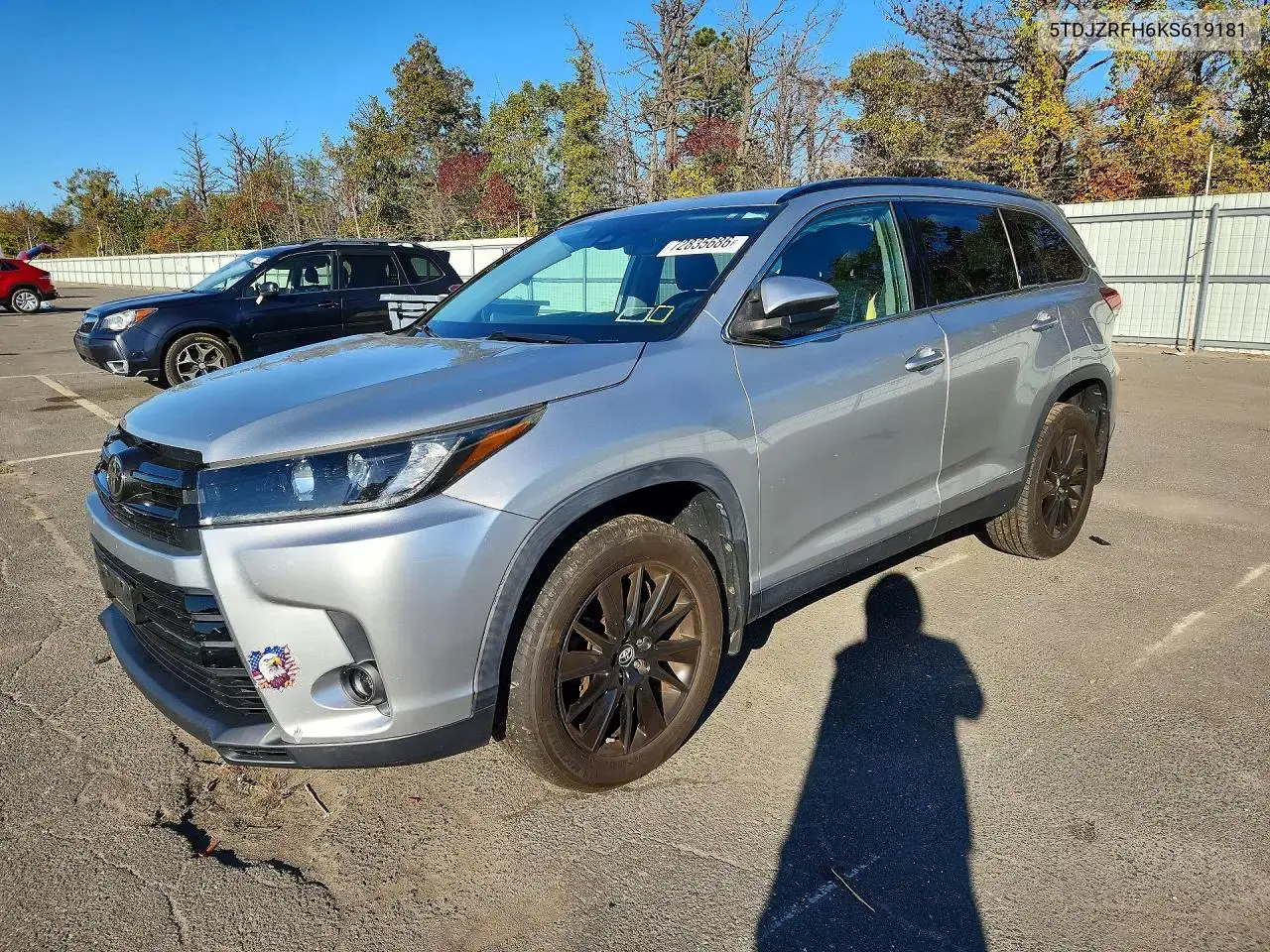 Toyota Highlander Se 2019