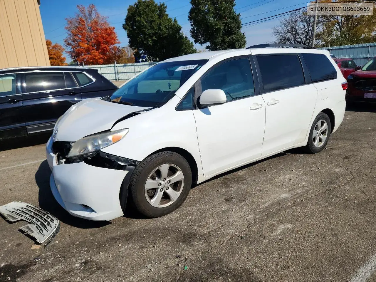 Toyota Sienna Le 2016