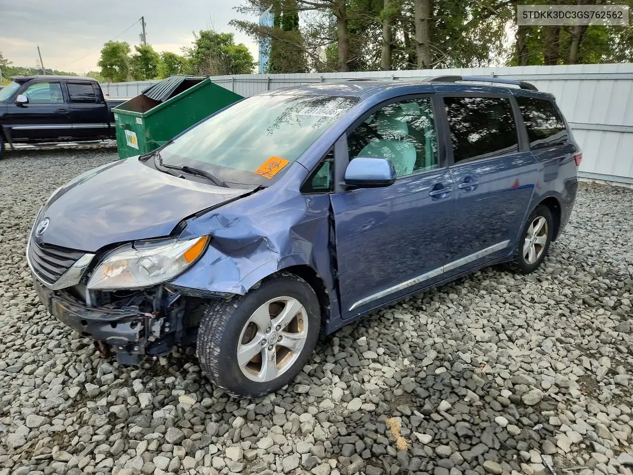 Toyota Sienna Le 2016
