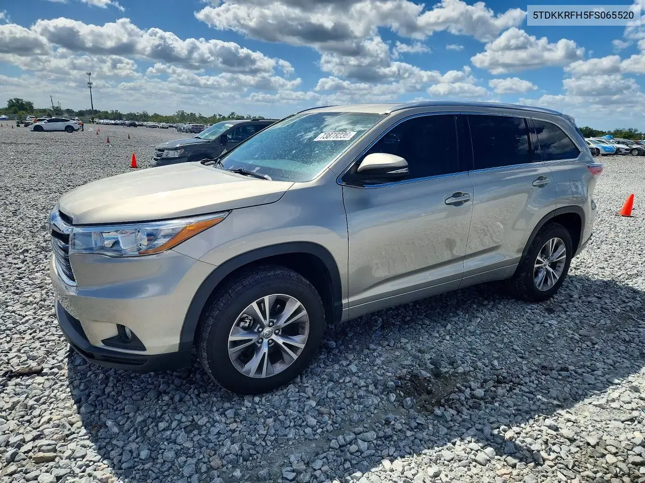 Toyota Highlander Xle 2015