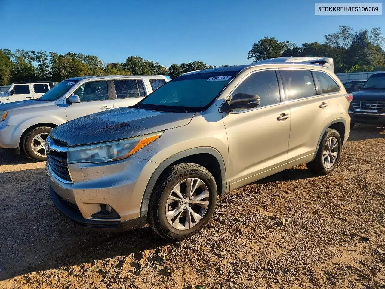 Toyota Highlander Xle 2015