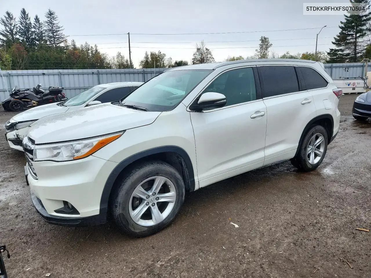 Toyota Highlander Xle 2015
