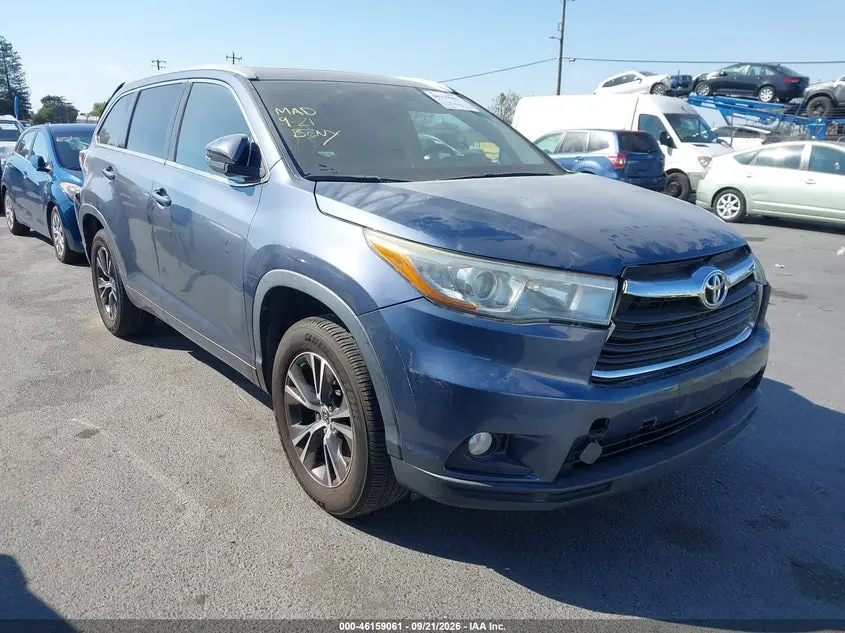 Toyota Highlander Xle V6 2016