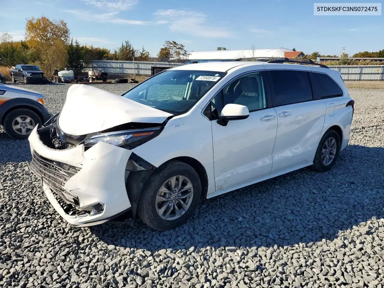 Toyota Sienna Le 2022