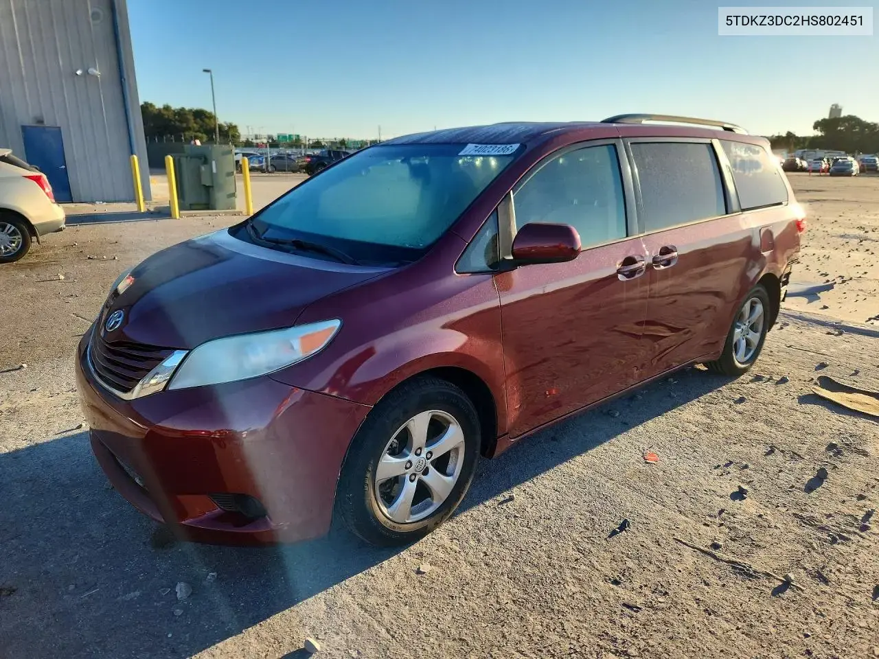 Toyota Sienna Le 2017