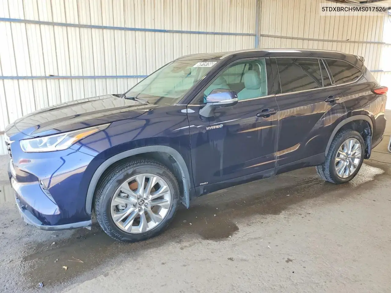 Toyota Highlander Hybrid Limited 2021