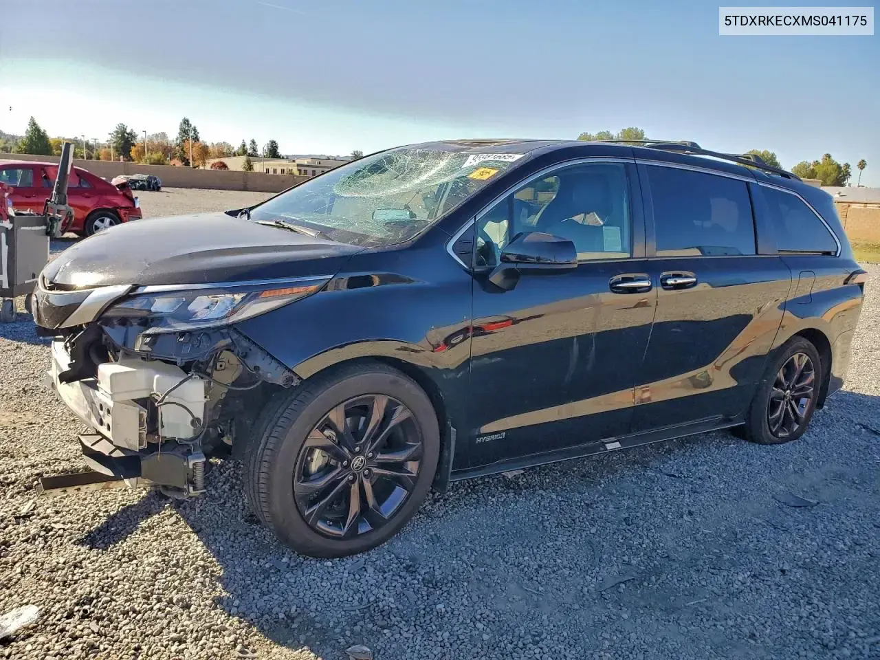 Toyota Sienna Xse 2021