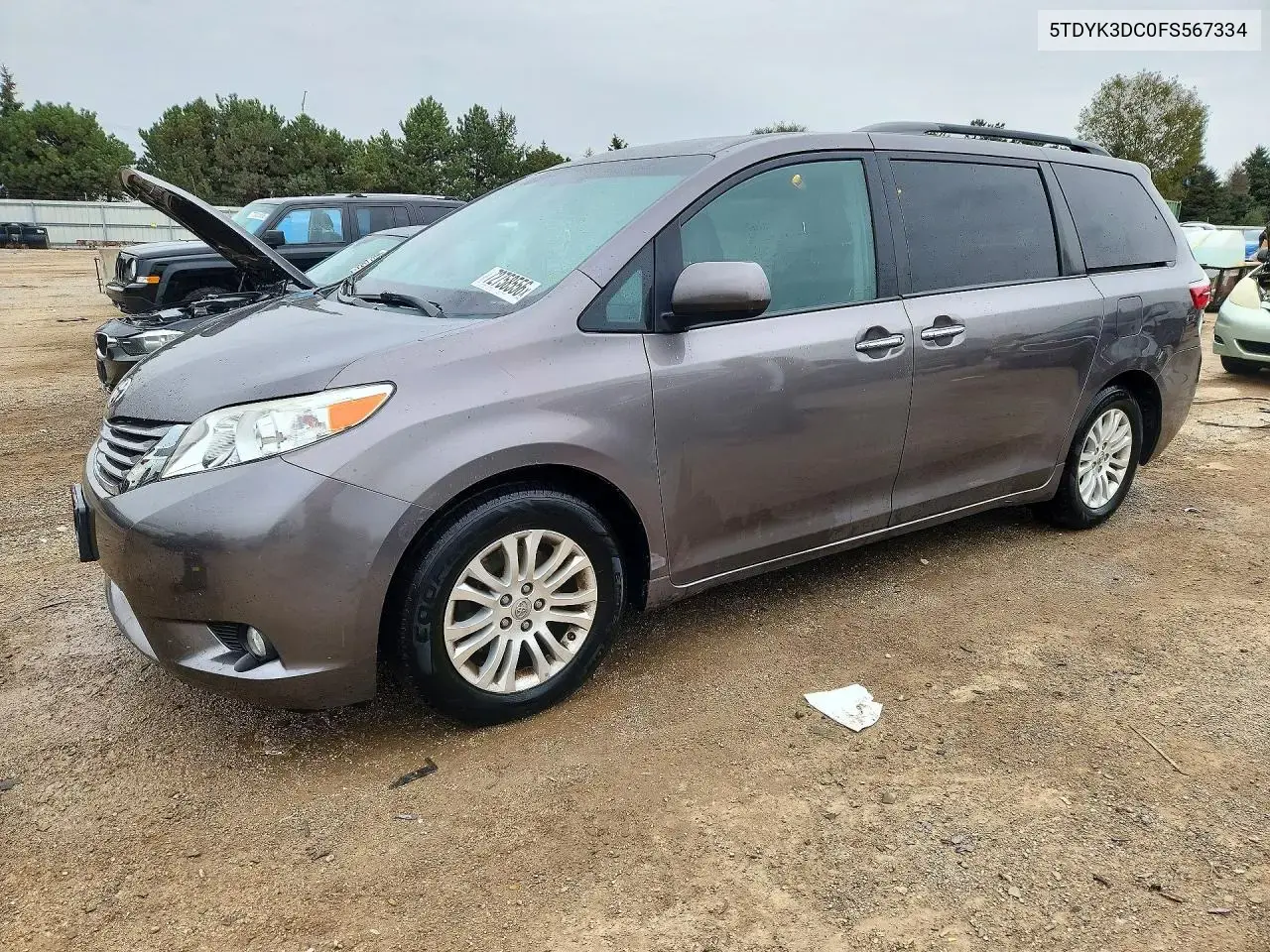 Toyota Sienna Xle 8-Passenger 2015