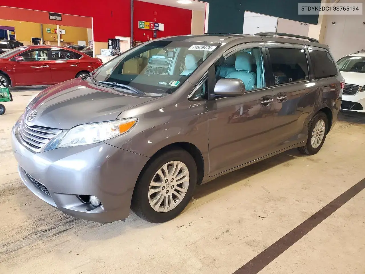 Toyota Sienna Xle Premium 8-Passenger 2016