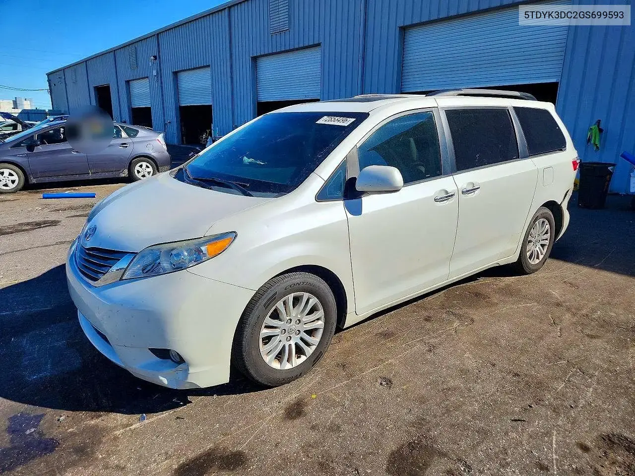Toyota Sienna Xle Premium 8-Passenger 2016