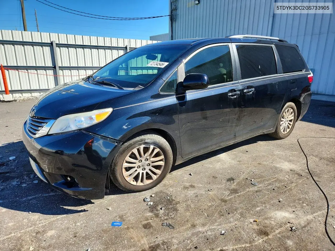 Toyota Sienna Xle Premium 8-Passenger 2016