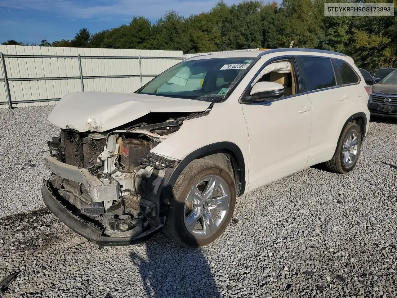 Toyota Highlander Limited 2016