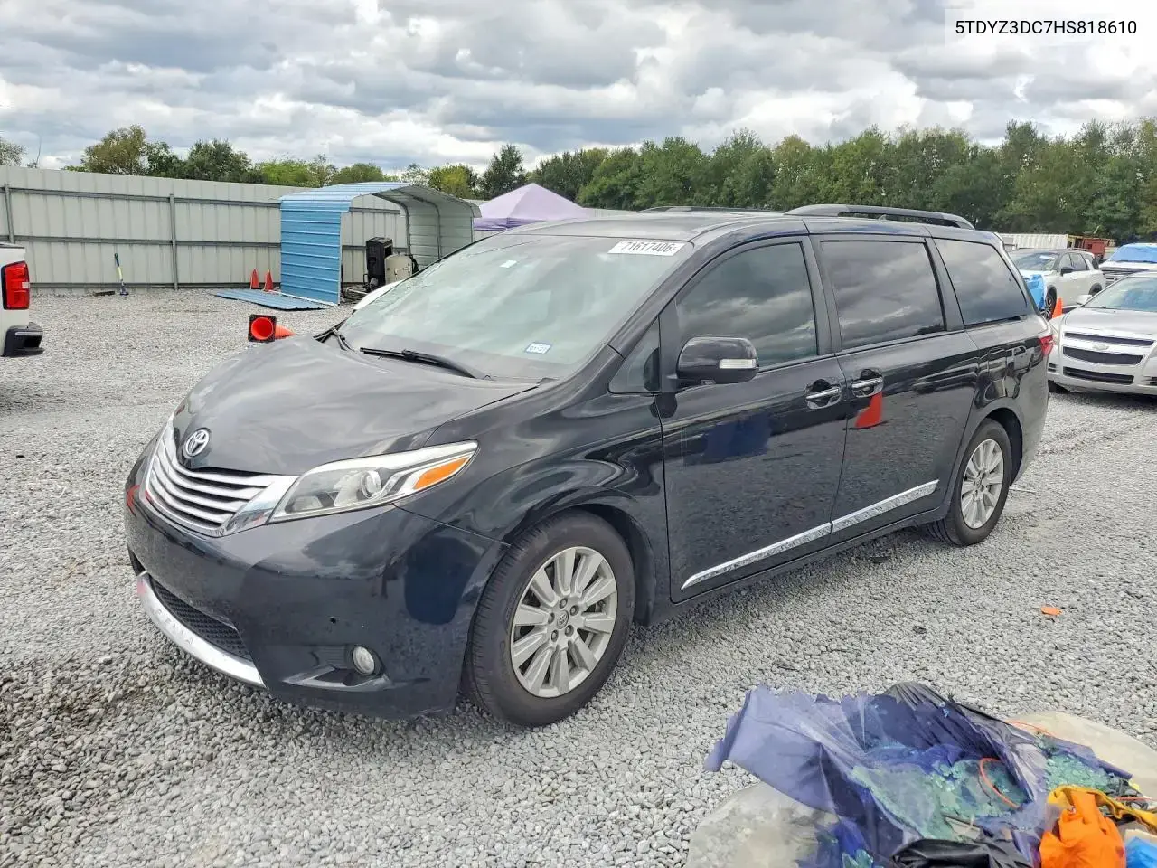 Toyota Sienna Limited Premium 7-Passenger 2017