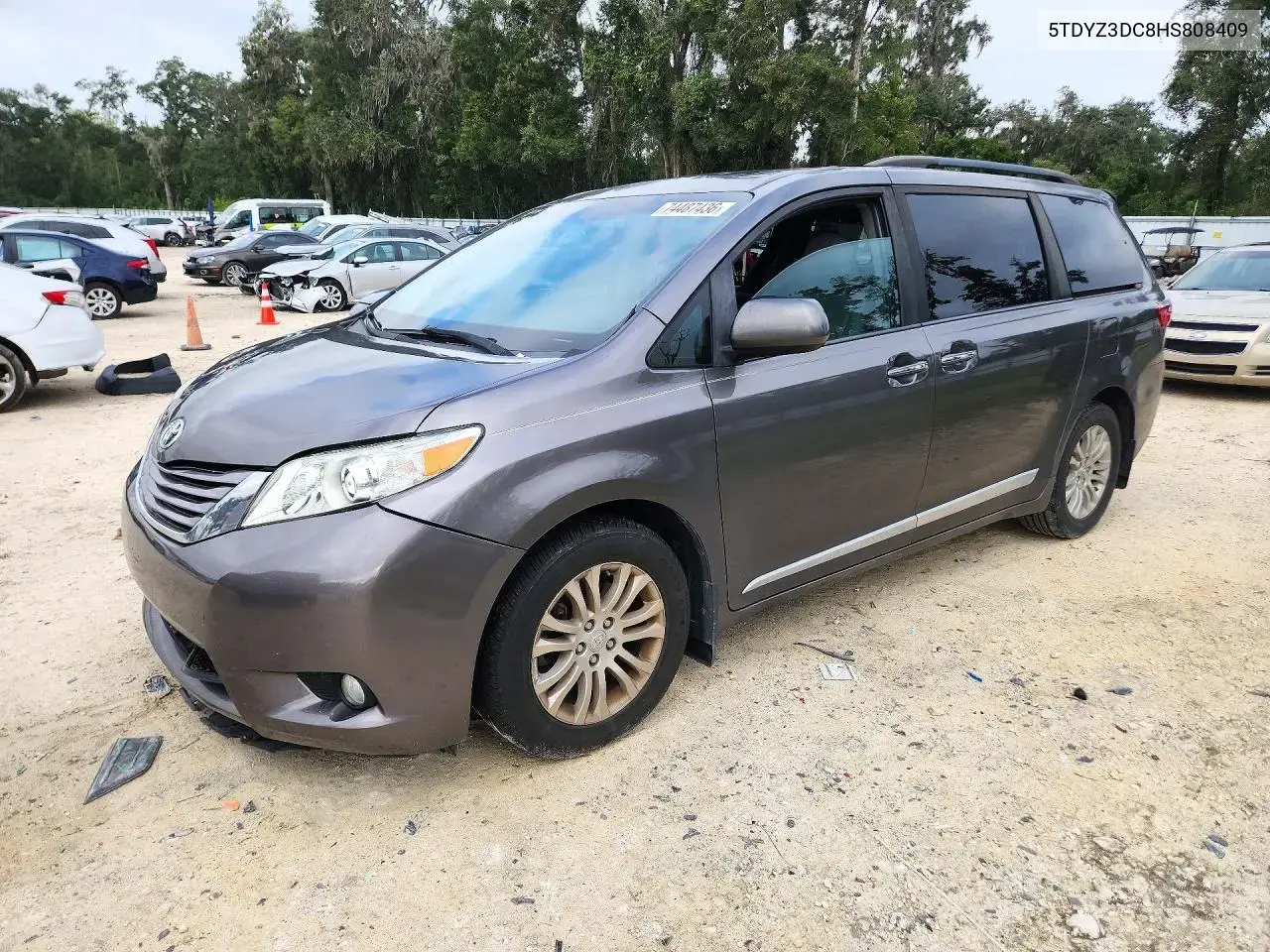 Toyota Sienna Xle 8-Passenger 2017
