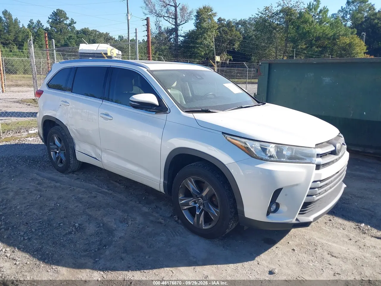 Toyota Highlander Limited Platinum 2017