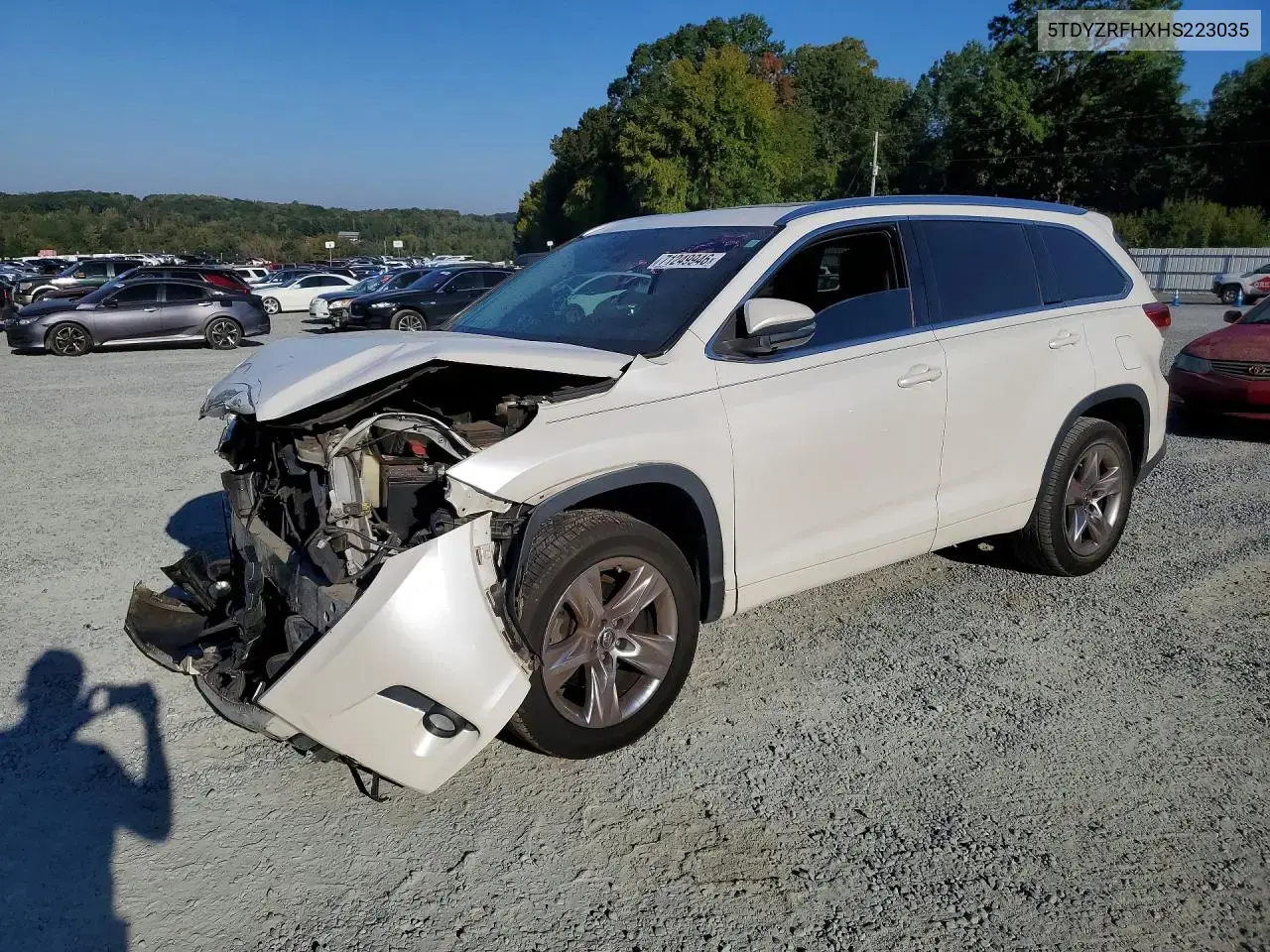 Toyota Highlander Limited 2017