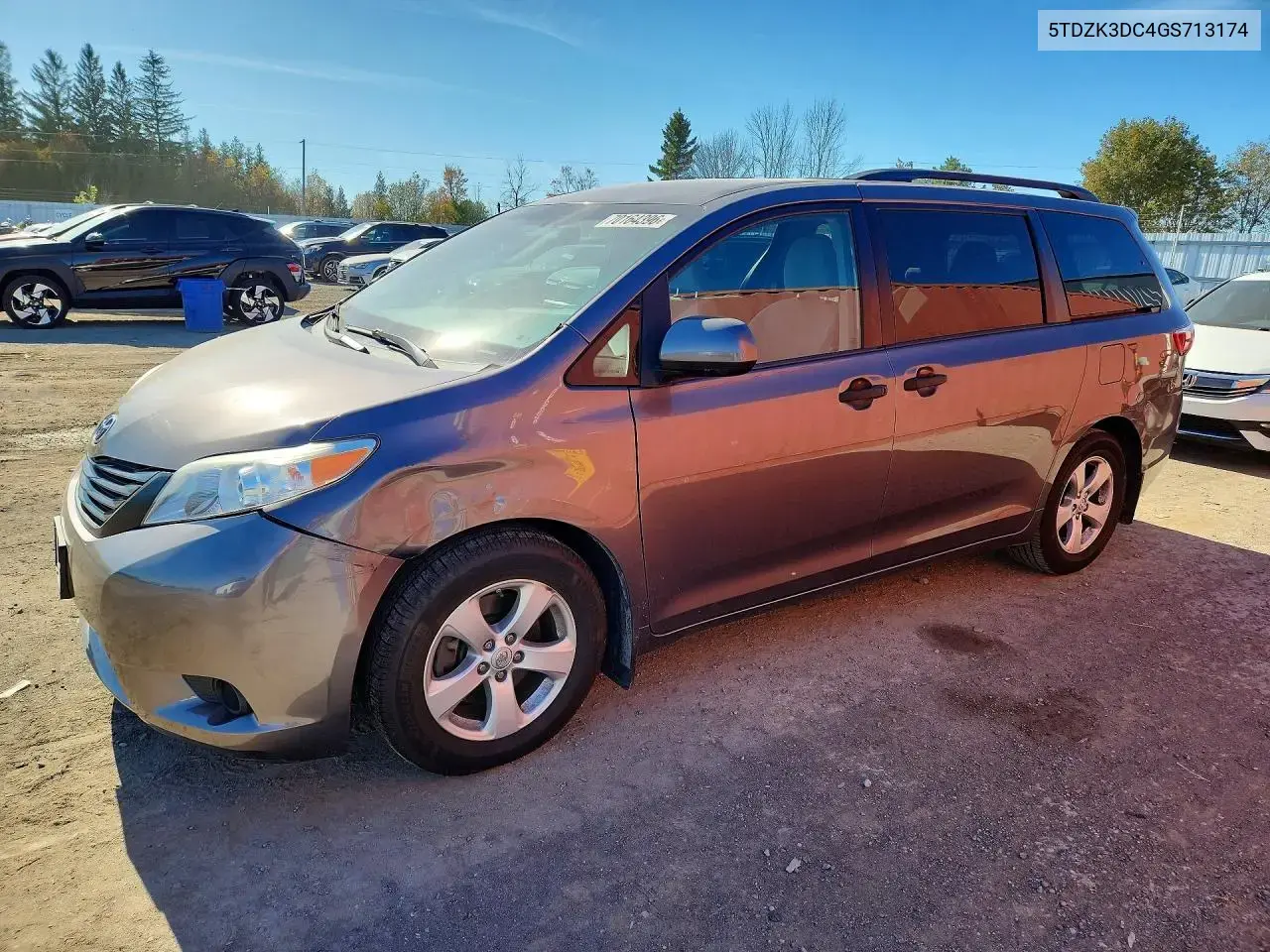 Toyota Sienna L 7-Passenger 2016
