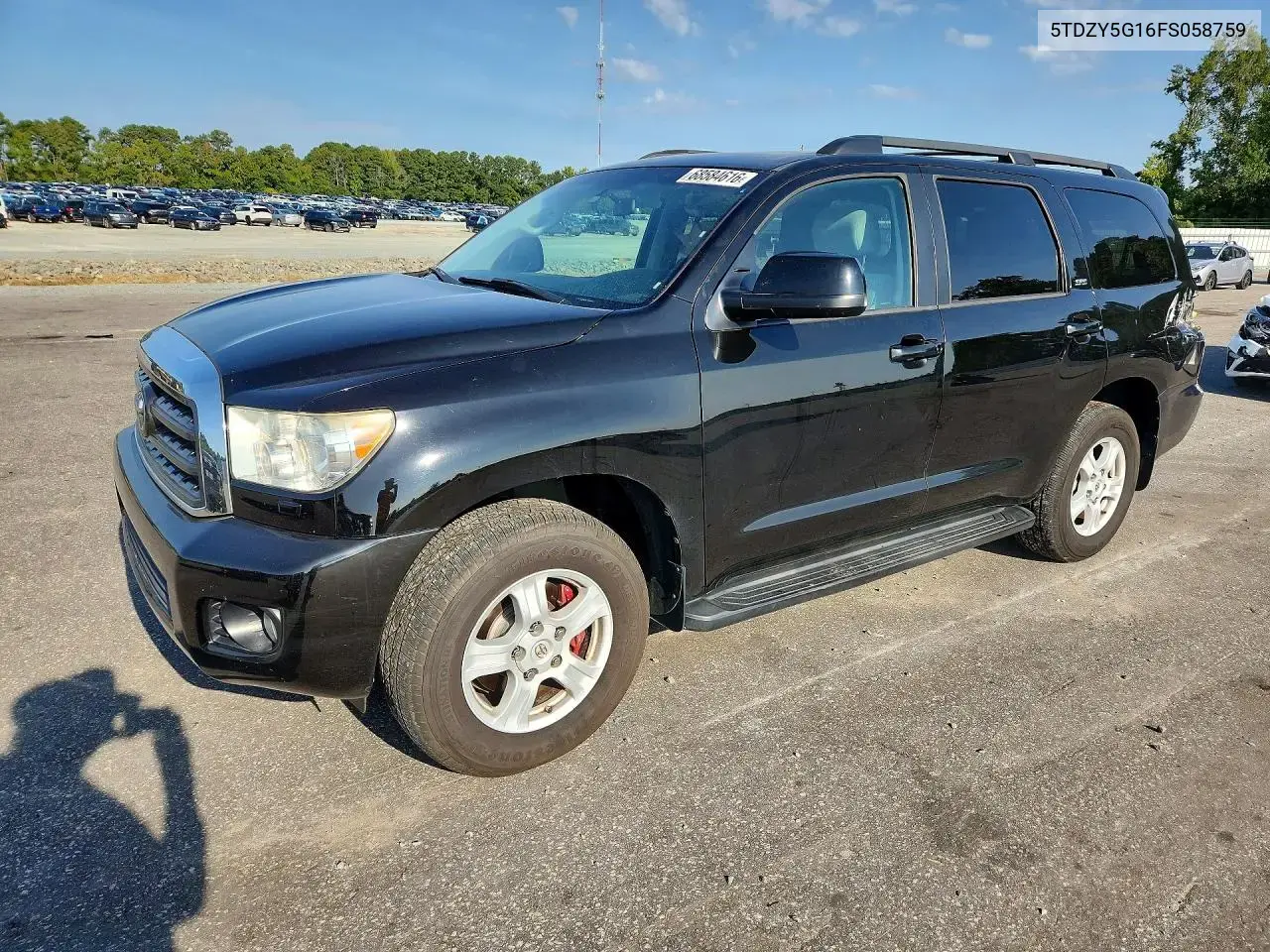 Toyota Sequoia Sr5 2015