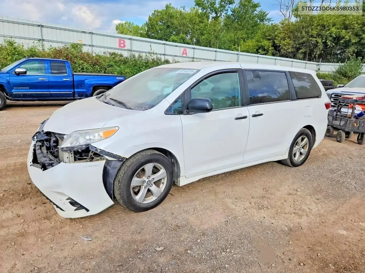 Toyota Sienna L 7-Passenger 2019