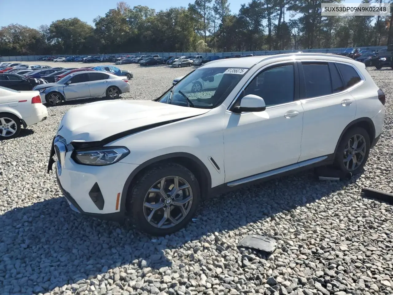 BMW X3 xDrive30I 2022
