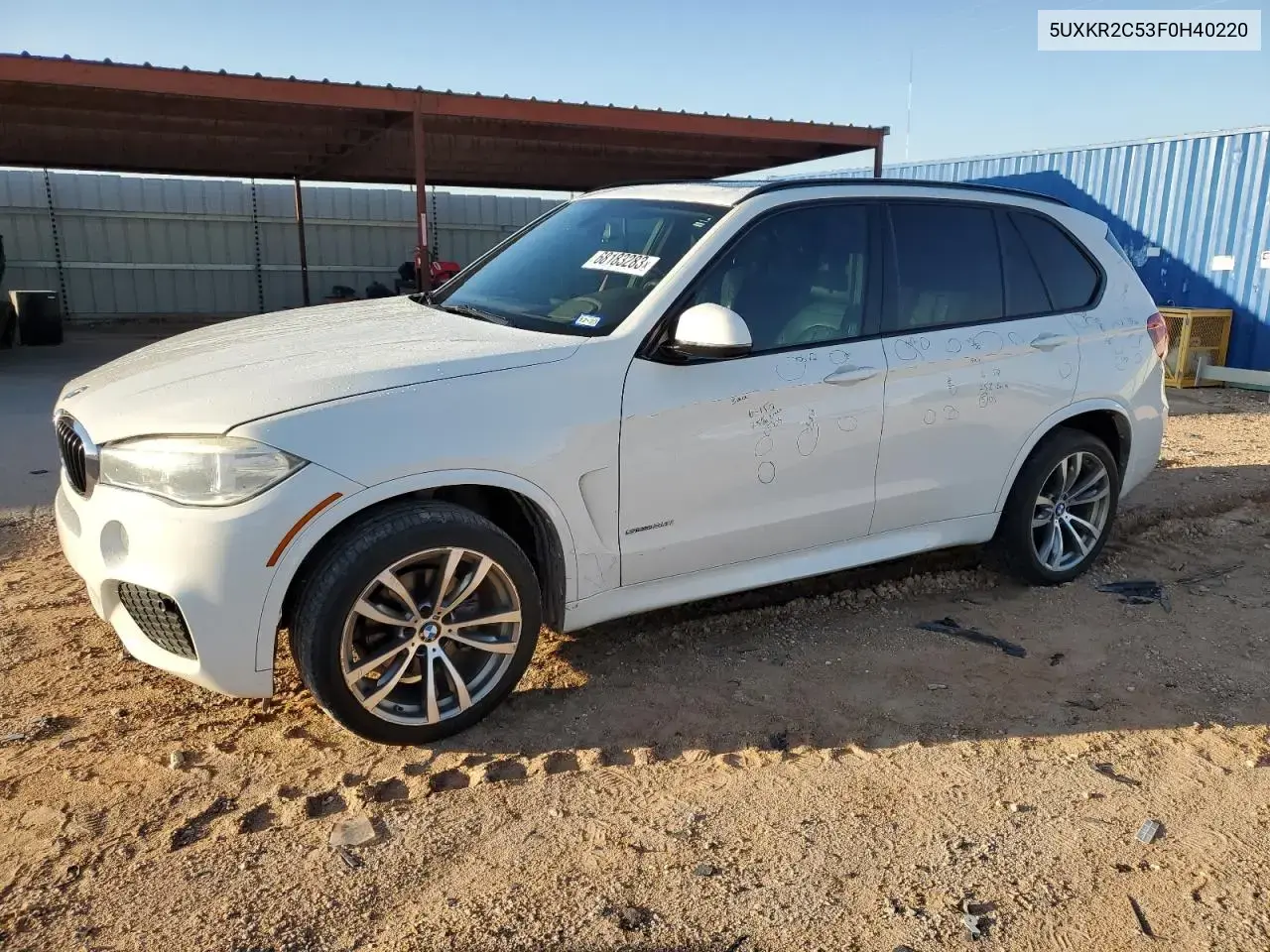 BMW X5 Sdrive35I 2015