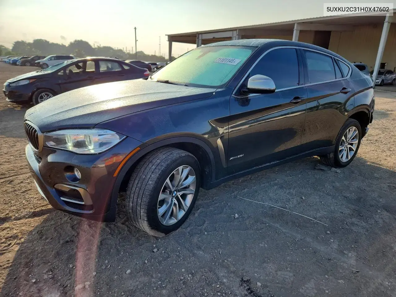 BMW X6 xDrive35I 2017
