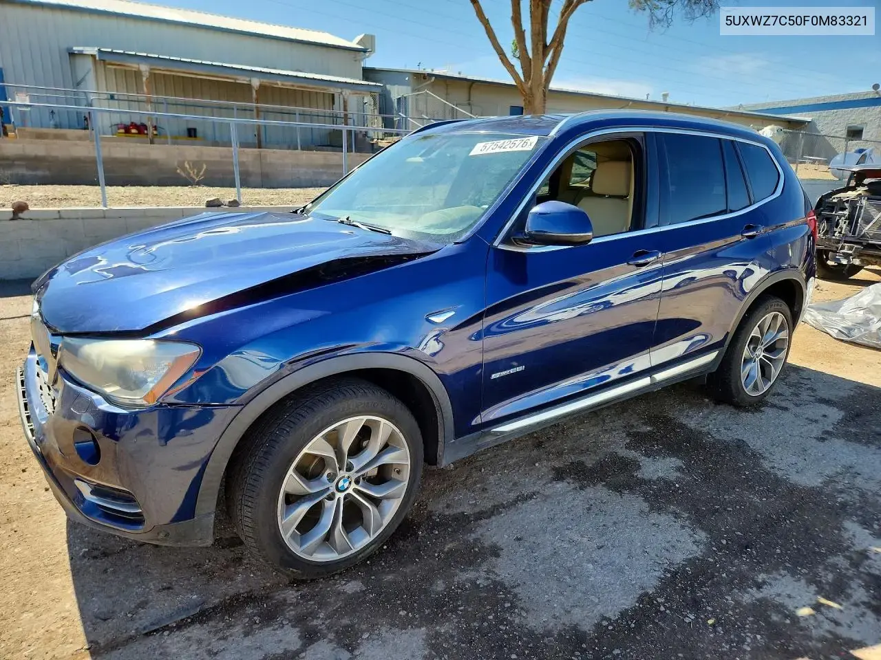BMW X3 Sdrive28I 2015