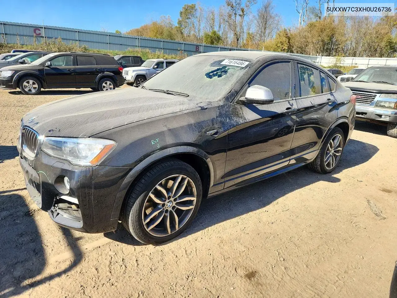 BMW X4 xDrivem40I 2017