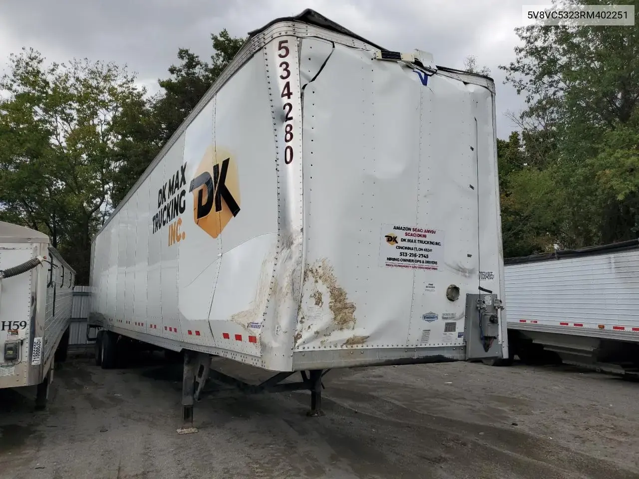 Vanguard Dry Van Trailer 2024
