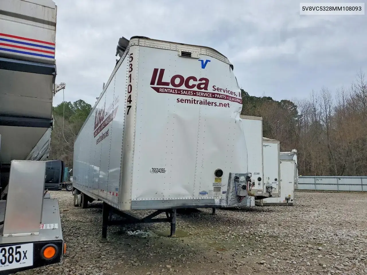 Vanguard Vxp 53 Dry Van Trailer 2021