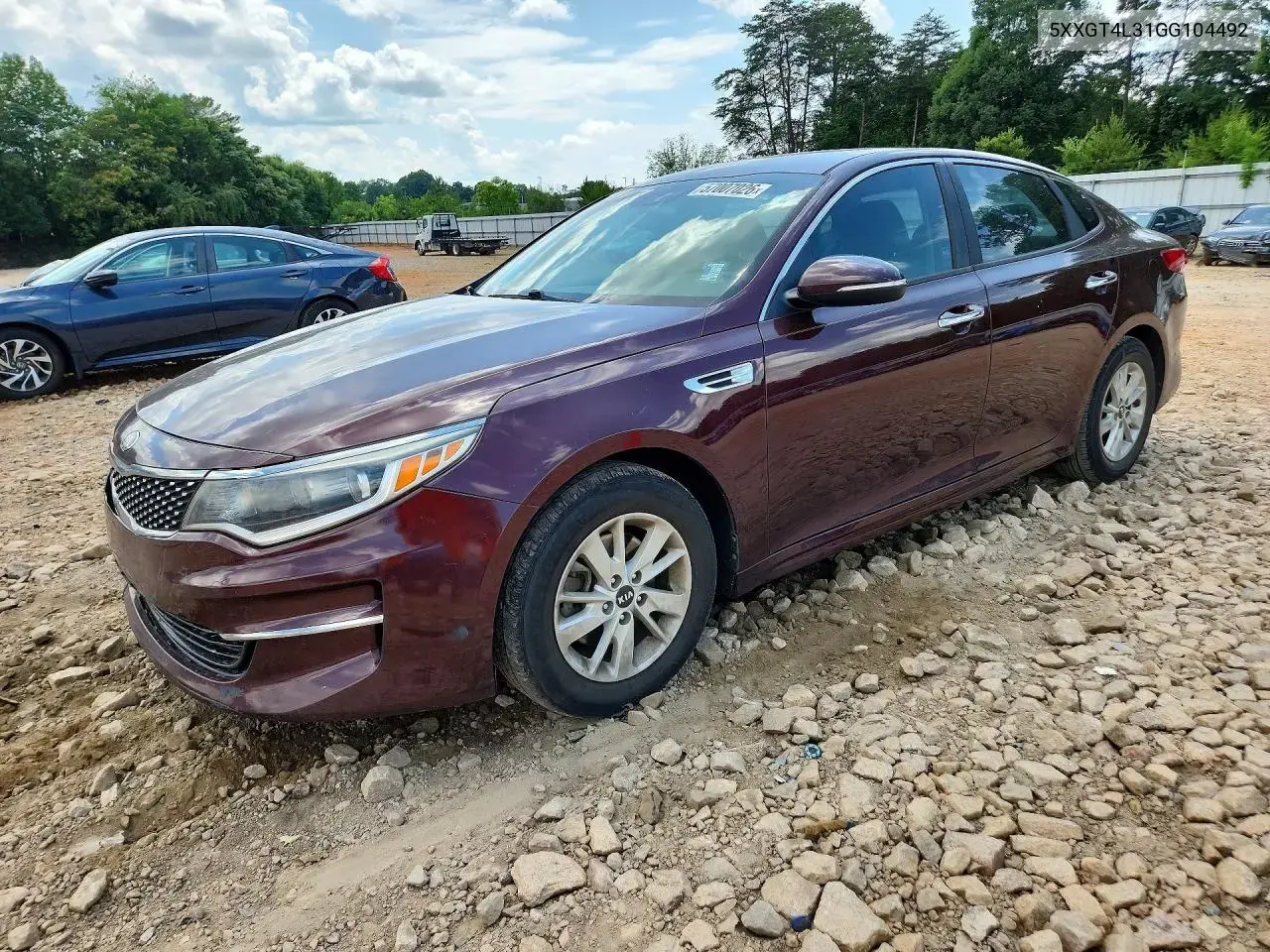 Kia Optima Lx 2016