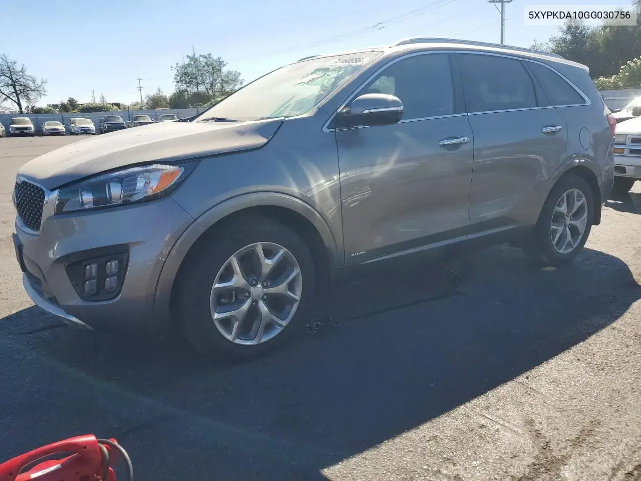 Kia Sorento Sx Limited 2016